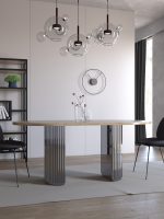 Base de table en acier inoxydable Torto S – Image 3