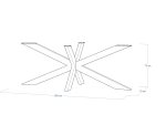 Pied de table Cross XXL – Image 5
