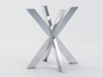 Pied de table en acier inoxydable Cross S – Image 3