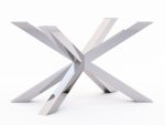 Pied de table en acier inoxydable Chrome P Spider M – Image 2