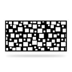 Panneau de clôture personnalisable GEO 28