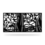 Panneau de clôture personnalisable NAT 02