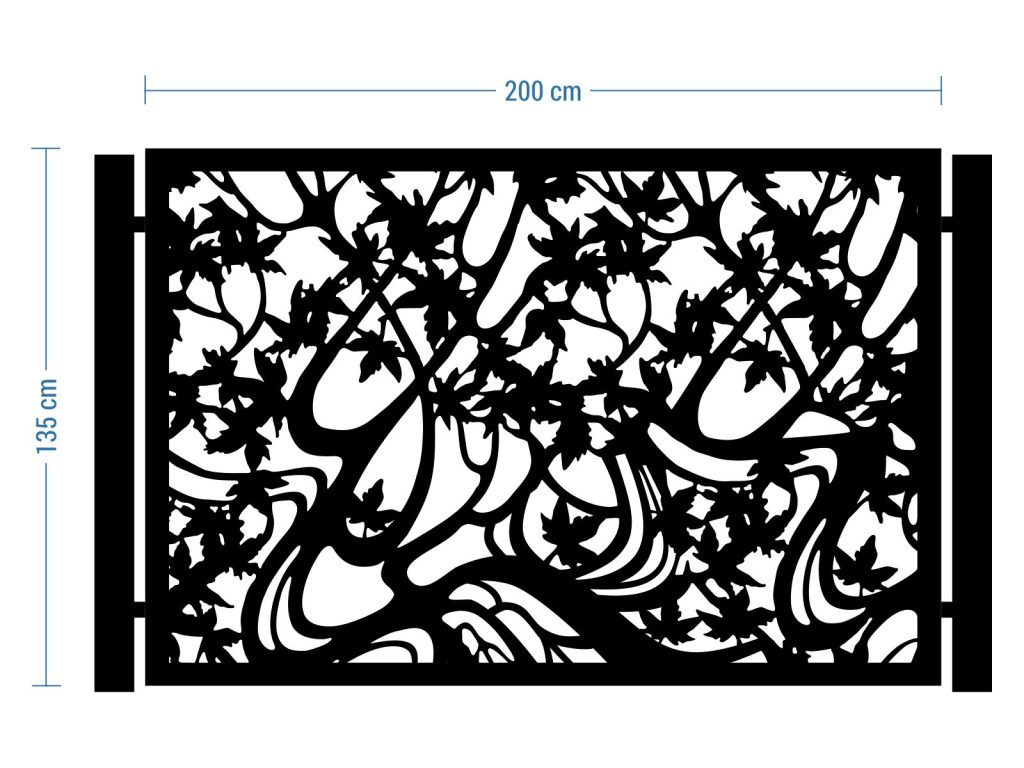 Panneau de clôture Camilla 200×135 cm – Image 2