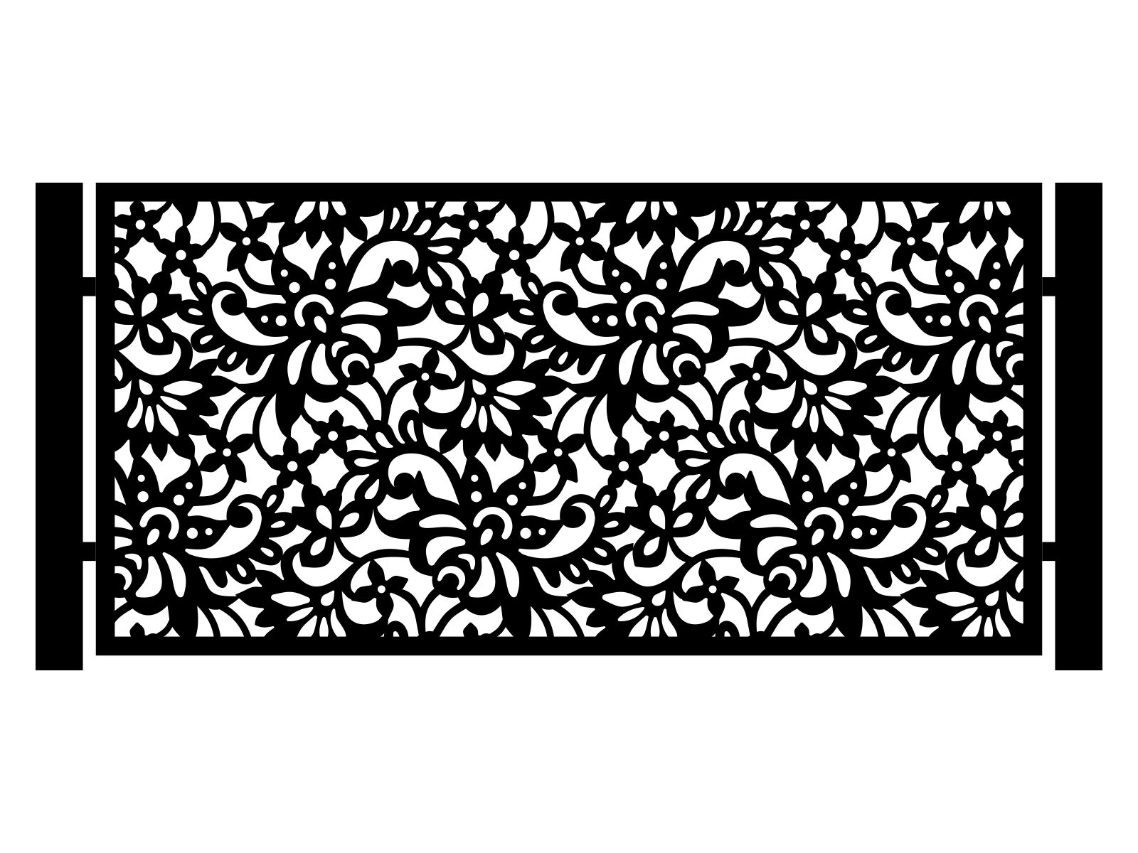 por000-bot05-100-cza Panneaux de clôture Nicola 200×100 cm – Image 1