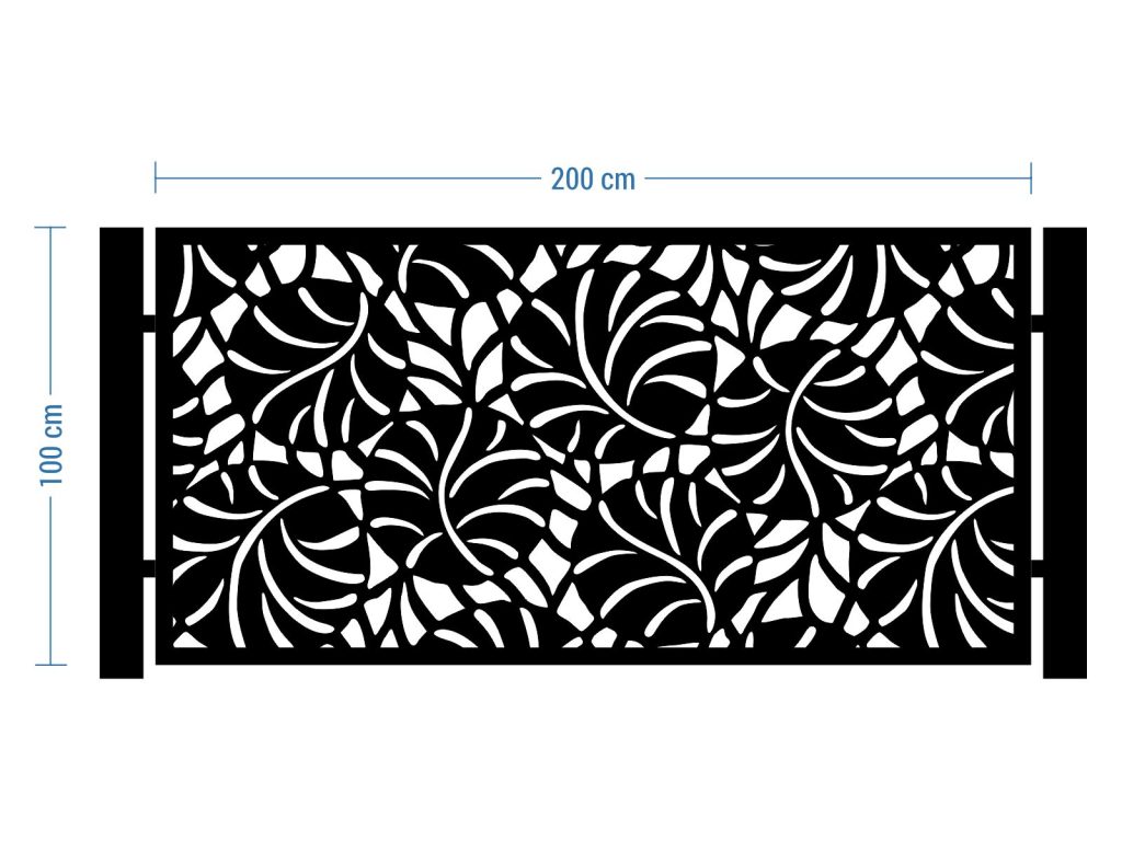 Panneau de clôture Paxe 200×100 cm – Image 2