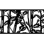 Panneaux de clôture Serena 200×100 cm