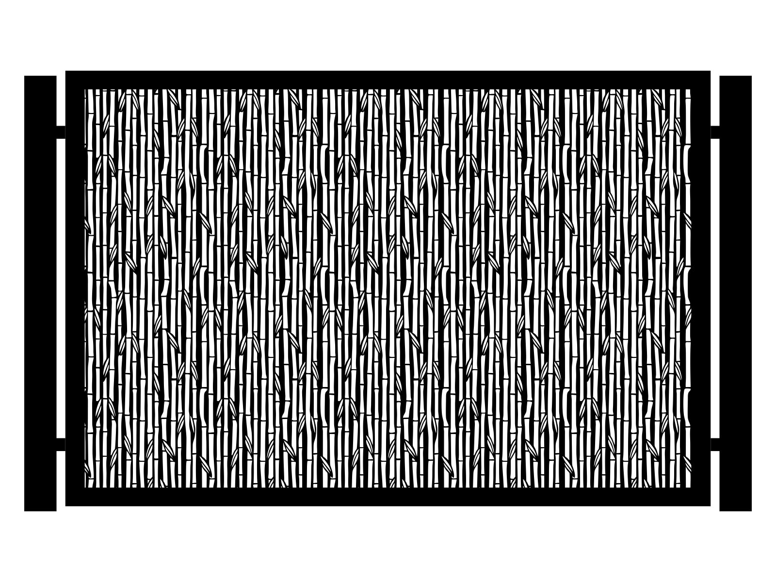 por000-bot35-135-cza Panneaux de clôture Maura 200×135 cm – Image 1