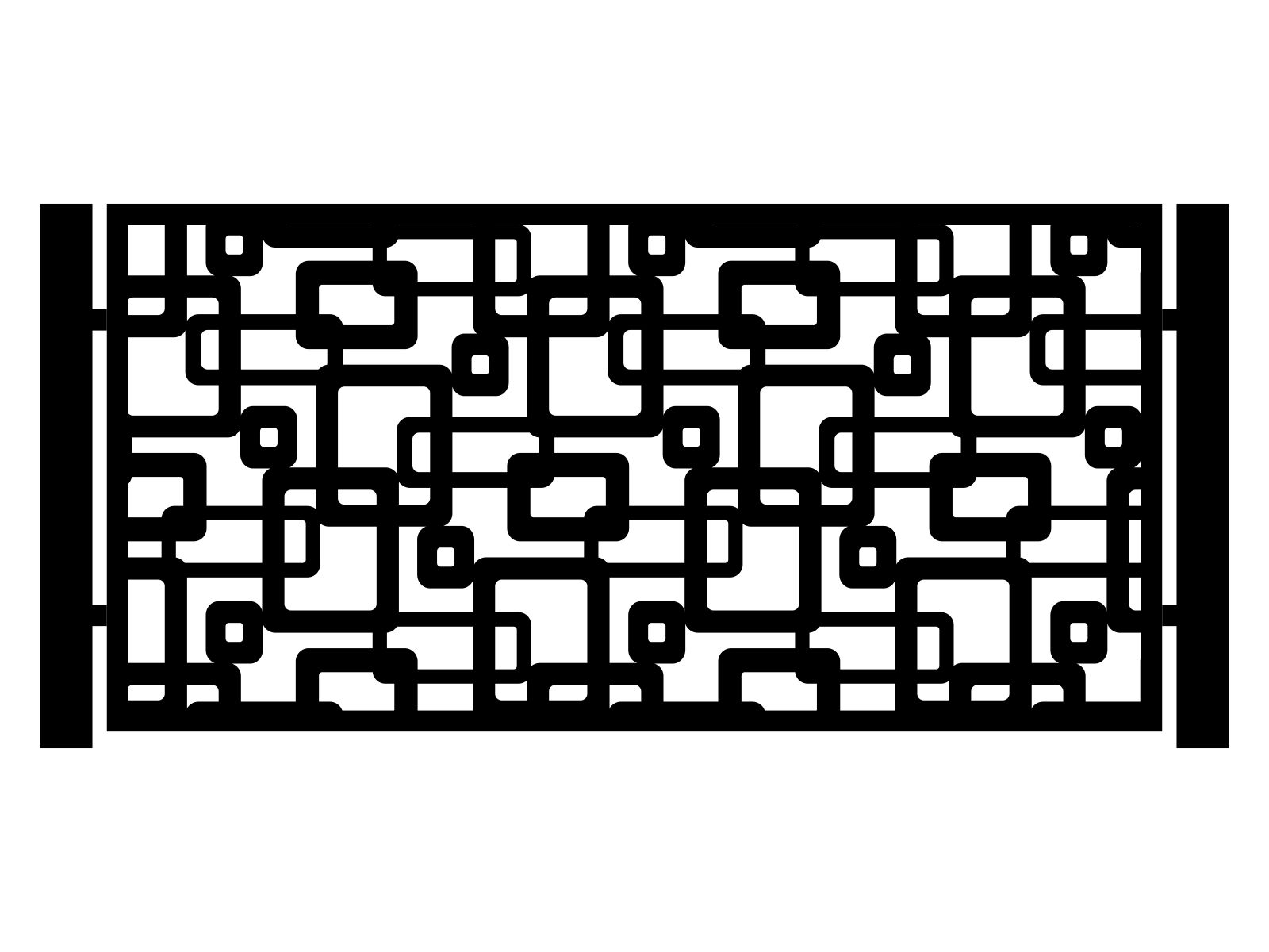 por000-geo03-100-cza Panneaux de clôture Coletta 200×100 cm – Image 1