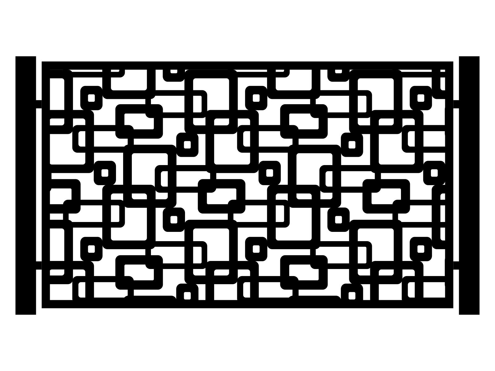 por000-geo03-120-cza Panneaux de clôture Coletta 200×120 cm – Image 1