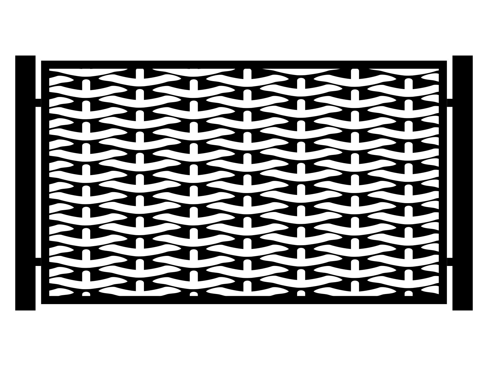 por000-geo10-120-cza Panneaux de clôture Nina 200×120 cm – Image 1