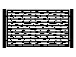 Panneaux de clôture Bella 200×120 cm