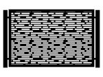 Panneaux de clôture Bella 200×135 cm