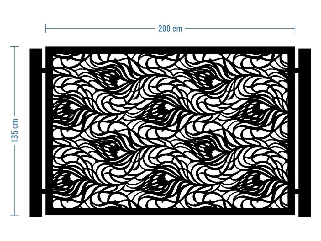 Panneau de clôture Gaida 200×135 cm – Image 2