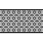 Panneaux de clôture Gianna 200×100 cm