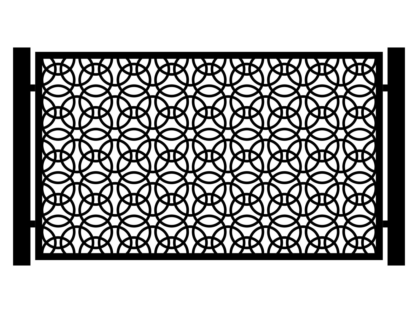 por000-kps07-120-cza Panneaux de clôture Gianna 200×120 cm – Image 1