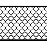 Panneaux de clôture Bianca 200×135 cm