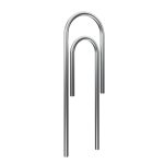 Stojak rowerowy Spinacz Chrom