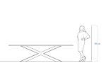 Grande table Spider 300x100 cm – Image 5