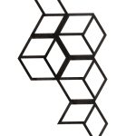 Treillis Cube S 35x61 cm