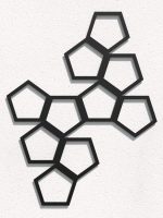 Treillis Pentagon L 59x77 cm – Image 2