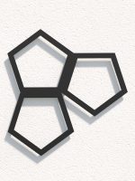 Treillis Pentagon S 35x37 cm – Image 2