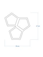 Treillis Pentagon S 35x37 cm – Image 5
