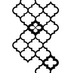 Treillis Maroko L 54x98 cm