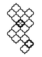 Treillis Maroko L 54x98 cm