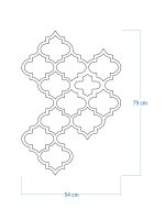 Treillis Maroko M 54x79 cm – Image 5