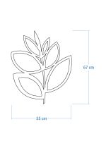 Treillis Floral M 55x67 cm – Image 5