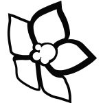 Treillis Floral S 49x49 cm