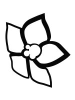 Treillis Floral S 49x49 cm