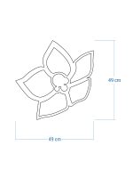 Treillis Floral S 49x49 cm – Image 5