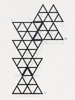 Treillis Triangles M 52x60 cm – Image 4