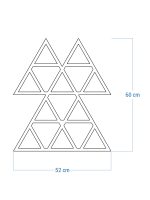 Treillis Triangles M 52x60 cm – Image 5