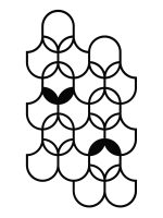 Treillis Orient M 49x87 cm