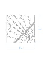 Treillis Paro L 80x80 cm – Image 5