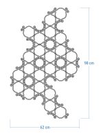 Treillis Esso L 62x98 cm – Image 4