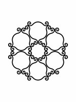 Treillis Esso S 34x33 cm