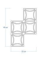 Treillis Matte S 33x49 cm – Image 4