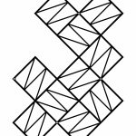 Treillis Zigzag L 77x96 cm