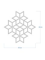 Treillis Tahti M 69x69 cm – Image 4