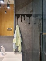 Porte serviette salle de bain Krople WIE077 40 cm – Image 2