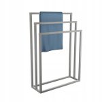 Porte serviette triple sur pied rectifiée M