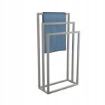 Porte serviette triple sur pied rectifiée S