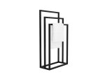 Porte serviette sur pied triple S