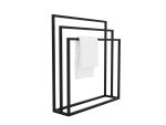 Porte serviette sur pied triple L