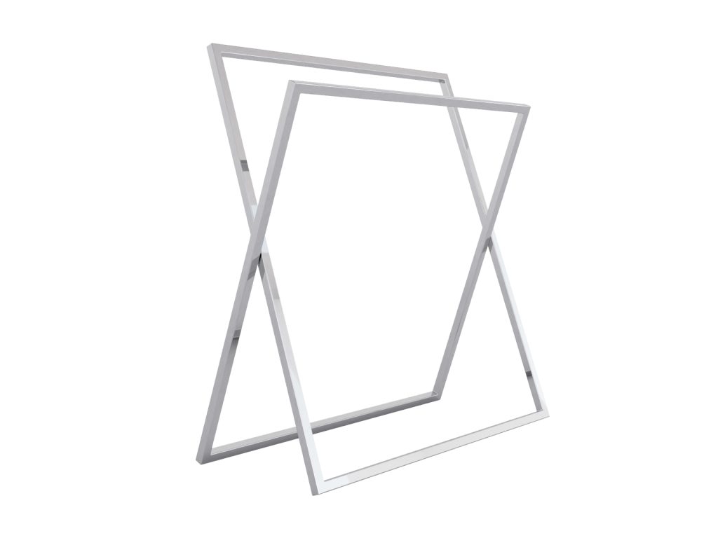 Porte serviette sur pied Verso Stainless Steel L – Image 2