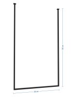 Porte serviette de plafond Long unique L – Image 4