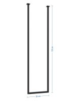 Porte serviette de plafond  unique XS – Image 3